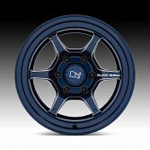 Black Rhino Shogun FFT Midnight Blue Custom Truck Wheels 3